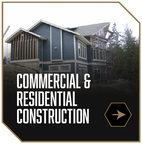 Commercial and residential construction project by Mad Oak Inc.